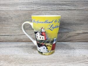M&B Production Newfoundland & Labrador Lighthouses Coffee Mug Cup
